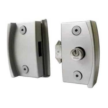 Imagem de Kit Fechadura Al 3530 / 3534 P/ Porta De Correr De Vidro Vv, FOSCO
