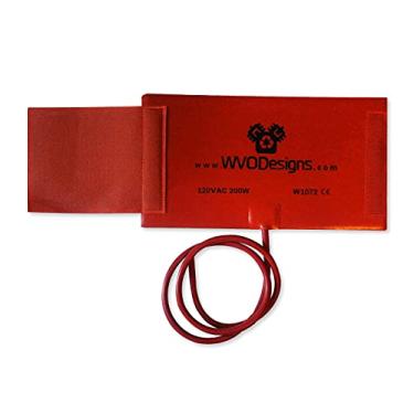 Imagem de WVO Designs Aquecedor De Filtro De Combustível Wrap 11" X6" 200W, 120V — Aquece Filtros De Combustível De Canister — Funciona Com Donaldson Filter Combo