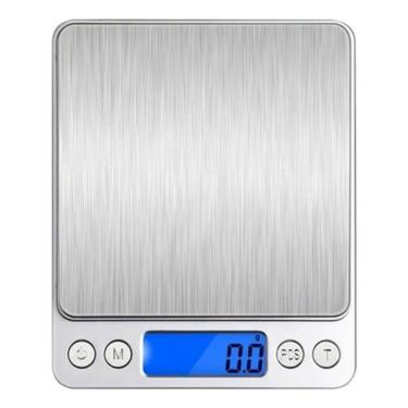 Imagem de 3X Mini Balança Digital De Cozinha Alta Precisão 0,1G Até 20