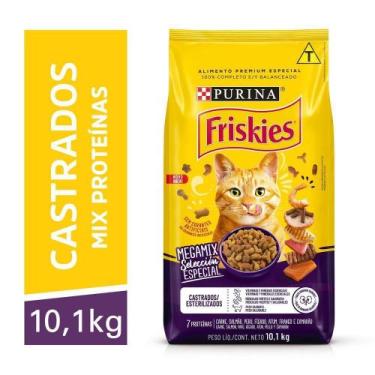 Imagem de Ração FRISKIES gatos castrados Megamix 10,1kg