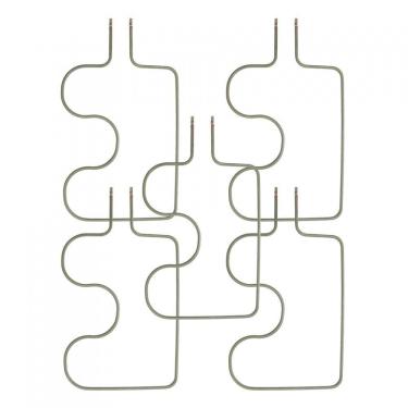 Imagem de Kit Resistência Inferior Para Forno SMART60S 110V - 5 Peças Verde 110V