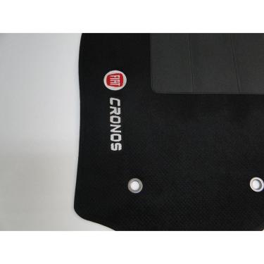 Imagem de Tapete Automotivo Carpete Linha Luxo Pvc Fiat Cronos