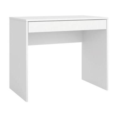 Imagem de Escrivaninha Mesa Computador Compacta com Gaveta Central Ampla Demóbil