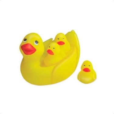 Imagem de Brinquedo Família Patinho do Banho Lider Brinquedos +12 meses Vinil At