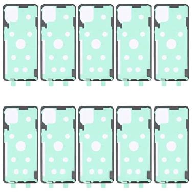 Imagem de HUANGYUNCHAO Acessórios telefônicos Para o Samsung Galaxy A21S SM-A217F 10PCS Back Housing Cover adesivo Substituição do telefone celular