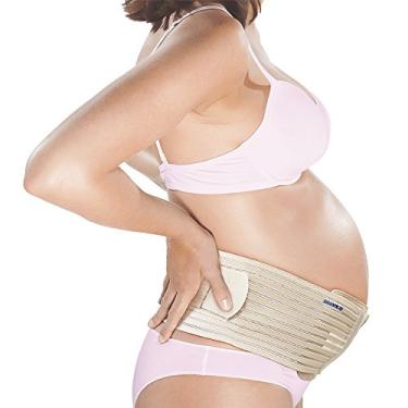 Imagem de SalvaPé Faixa Conforto Gestante, Alfa, Bege, M