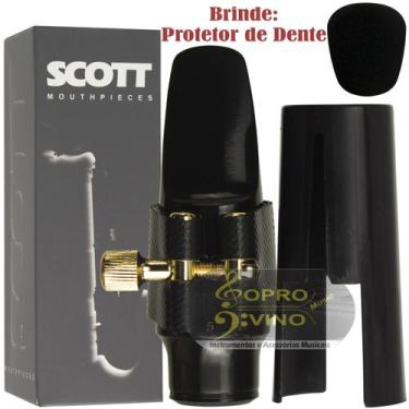 Imagem de Boquilha Sax Soprano Nº 5 Scott SCTS By Barkley Completa