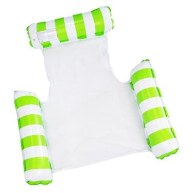 Imagem de Boias infláveis de piscina | Cadeiras de piscina flutuantes - assentos de rede reclináveis de água para ambientes externos, hotéis, praia, quintal, parque aquático, reuniões de família, piqueniques