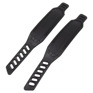 Imagem de Acouto 2 Peças de Tiras para Pedais de Bicicleta Ergométrica – Clipes de Plástico para Os Dedos Dos Pés, Ciclismo Em Casa, Academia, Cabem na Maioria das Bicicletas Estacionárias, Sua Experiência de Treino Com Design Fácil de Usar