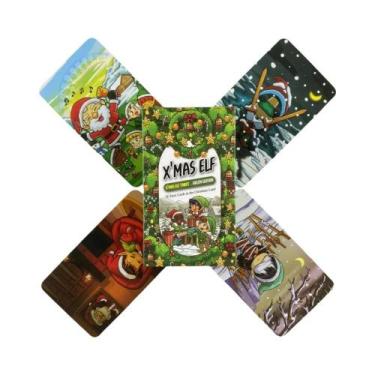 Imagem de X'mas Elf Tarot Cards Natal Verde Um Baralho Oracle English Visions Ad