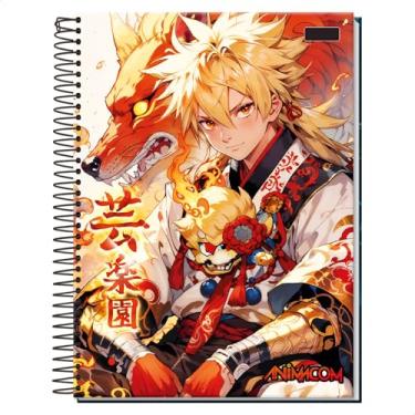 Imagem de Caderno 10 Matérias Anime Mangá Grande Capa Dura Desenho Japonês (Anime 1)