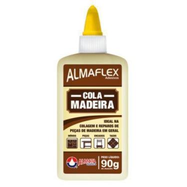 Imagem de Cola Madeira 90gr - Almaflex - Almata