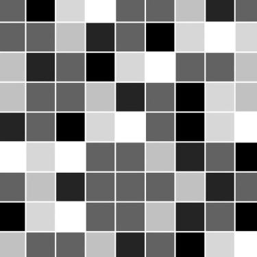 Imagem de Papel De Parede Pastilhas Preto Branco Cinza Adesivo Cozinha