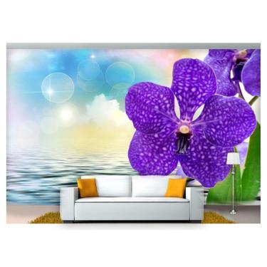 Imagem de Papel De Parede Floral Flores Textura Sala 3D 3M² Xfl240