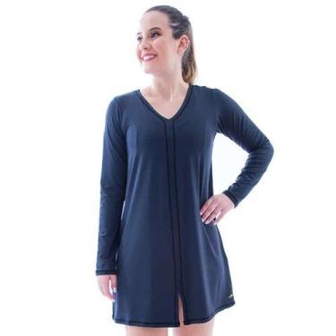 Imagem de Saída de Praia Elite Feminino, Preto, G
