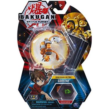 Imagem de Bakugan Ultra, Aurelus Goreene, criatura colecionável transformadora de 7,6 cm de altura, Wave 7, para crianças a partir de 6 anos