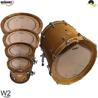 Imagem de Kit de Peles Williams - W2 Duplo filme clear (10"/12"/14"/16"/22")