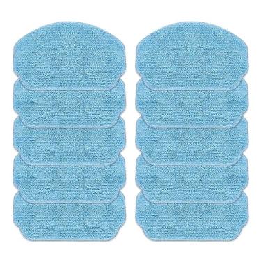 Imagem de KingBra 10 peças de almofadas de pano de substituição compatíveis com MAMNV BR150/BR151, ZCWA BR150/BR151, MANVINS G20, GTTVO BR150/BR151, ONSON BR150/BR151 robô aspirador 2 em 1