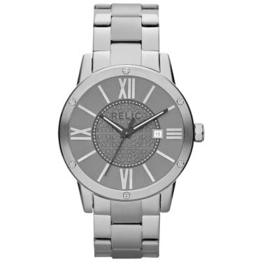 Imagem de Relógio Masculino Analógico Quartzo de Metal, RELIC BY FOSSIL ZR11998, Cinza