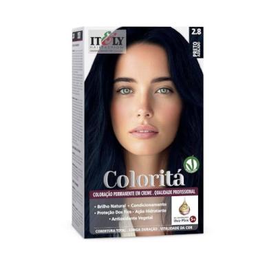 Imagem de Tintura Itely Colorita 2.8 Preto Azulado