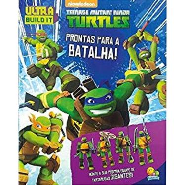 Imagem de Livro Ultra Build It Ninja Turtles Prontos Para A Batalha