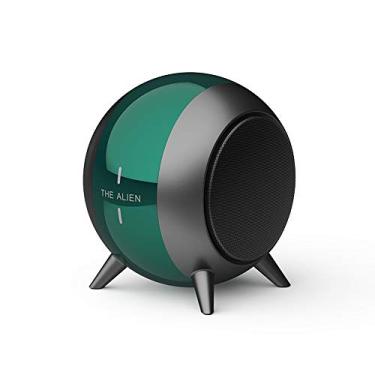 Imagem de Altifalante bluetooth portátil MAXBROTHERS, altifalante bluetooth portátil à prova de água, com super graves e som de alta definição, adequado para casa de banho, bicicleta, praia, piscina (verde)