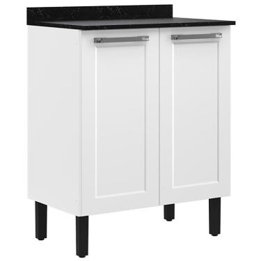 Imagem de Balcão Duplo Itatiaia Florença com 2 Portas e 2 Prateleiras - 70cm de largura