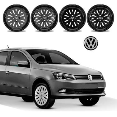 Imagem de Jogo calota Vw Saveiro Voyage Gol G2 G3 G4 G5 Aro 14