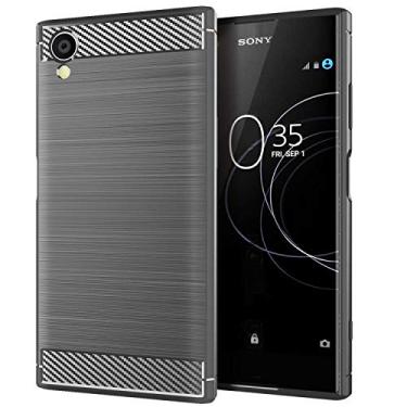 Imagem de Capa para Sony Xperia XA1 Plus, sensação macia, proteção total, anti-arranhões e impressões digitais + capa de celular resistente a arranhões para Sony Xperia XA1 Plus