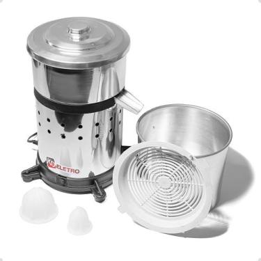 Imagem de Espremedor Extrator Laranja Industrial Inox Copo 3 Litros - Kd Eletro
