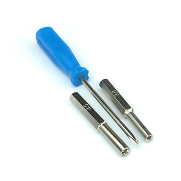 Imagem de Conjunto de ferramentas de chave de fenda de segurança ATK253 de 3,8 mm e 4,5 para sistema Nintendo e cartucho (Super, Conosle, jogos, carrinho NES, SNES, Gamecube, Gameboy, GBA, Sega Genesis, jogos