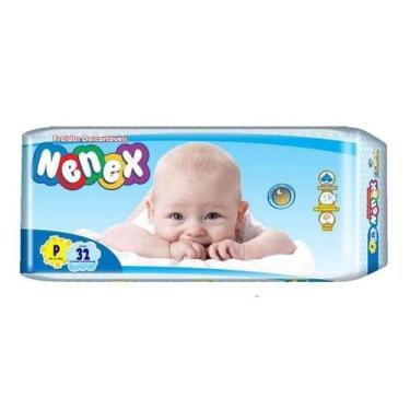 Imagem de Fralda descartável infantill Nenex P M G XG Boa e barata, P - 32 un