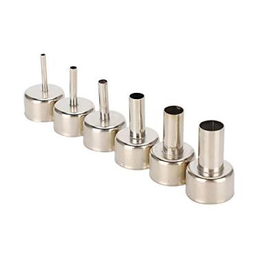 Imagem de Bico para Pistola de Ar Quente 858, Acessório para Estação de Retrabalho Smd, 6 Peças, 3/4/5/8/10/12mm