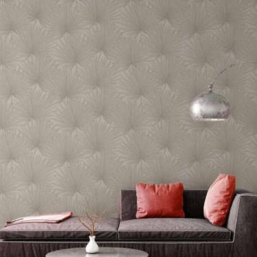 Imagem de Papel De Parede Antigua Folhagem Bege 390902ag