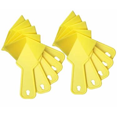 Imagem de 10pcs Plastic Corner Trowel, Drywall Corner Finishing Tools, Cleaning Stucco Removal Builder Tool Finisher for Floor Wall Ceramic
