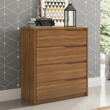 Imagem de Cômoda 4 Gavetas Atria Amendola Touch Demobile