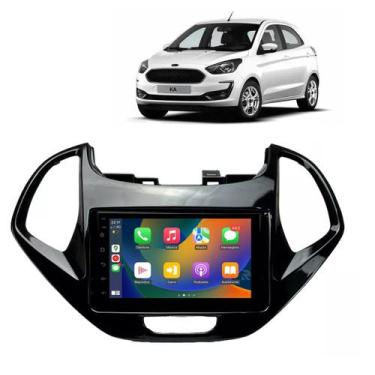 Imagem de Kit Multimidia Ka 2019 / 2021 Mold Black 7 Pol Android Carplay 2/32GB 