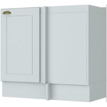 Imagem de Balcão C361 Canto Reto Com 1 Porta Henn Branco