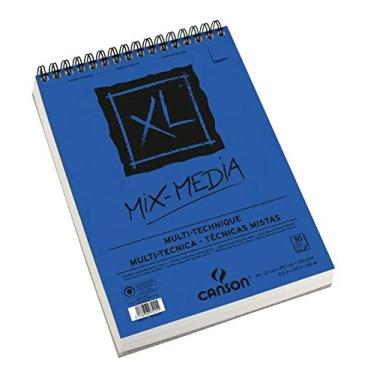 Imagem de Bloco Canson Xl Mix Media - 300g/m² A4-30 folhas