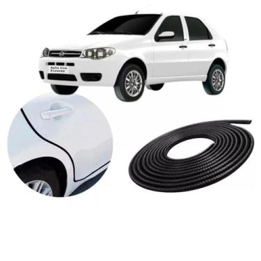 Imagem de Borracha Protetor Canto Borda Porta Fiat Palio 5 Mts Preto - MR