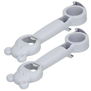 Imagem de Abridor de Garrafas Multifuncional 4 Em 1 - Ferramenta Portátil Portátil para Abridor de Bebidas, Saca-rolhas Profissional e Removedor de Tampas para Cerveja, Vinho e