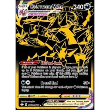 Imagem de Cartão colecionável Pokémon Eternatus VMAX SV122/SV122 Shining Fates -