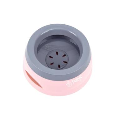 Imagem de Bebedouro Para Cachorro Gato Pelo Longo Não Molha PETYC Produto Petshop (Rosa)