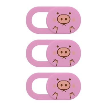 Imagem de Artibetter Capa para câmera de laptop com 3 peças, deslize para abrir/fechar, capa de proteção de privacidade para laptops e computadores