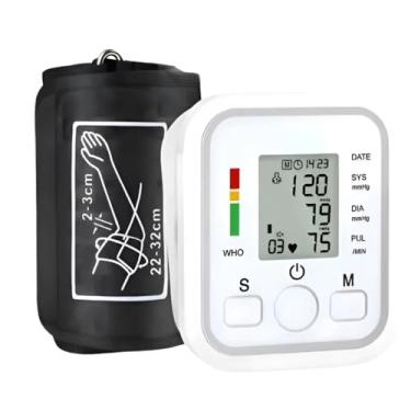 Imagem de Aparelho de Pressão Arterial Digital de Braço Automático – Monitor Inteligente com Tela LCD Grande, Detecção de Arritmia, Memória para Leituras e Fácil de Usar