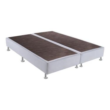 Imagem de Base Sommier Branco Queen (158X198X23) - Ortobom