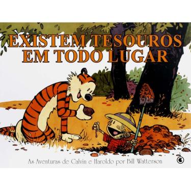 Imagem de Livro - Calvin & Haroldo - Existem Tesouros em Todo Lugar - Bill Watterson