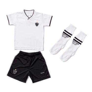 Imagem de Conjunto Infantil Atlético MG Uniforme Dry Oficial