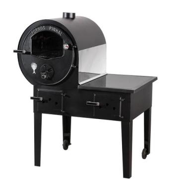 Imagem de Forno Acoplado Lux com Luz Interna Chapa Vitroceramico Direita - FORNO