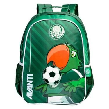 Imagem de Mochila de Costas Escolar Time Futebol Palmeiras Original